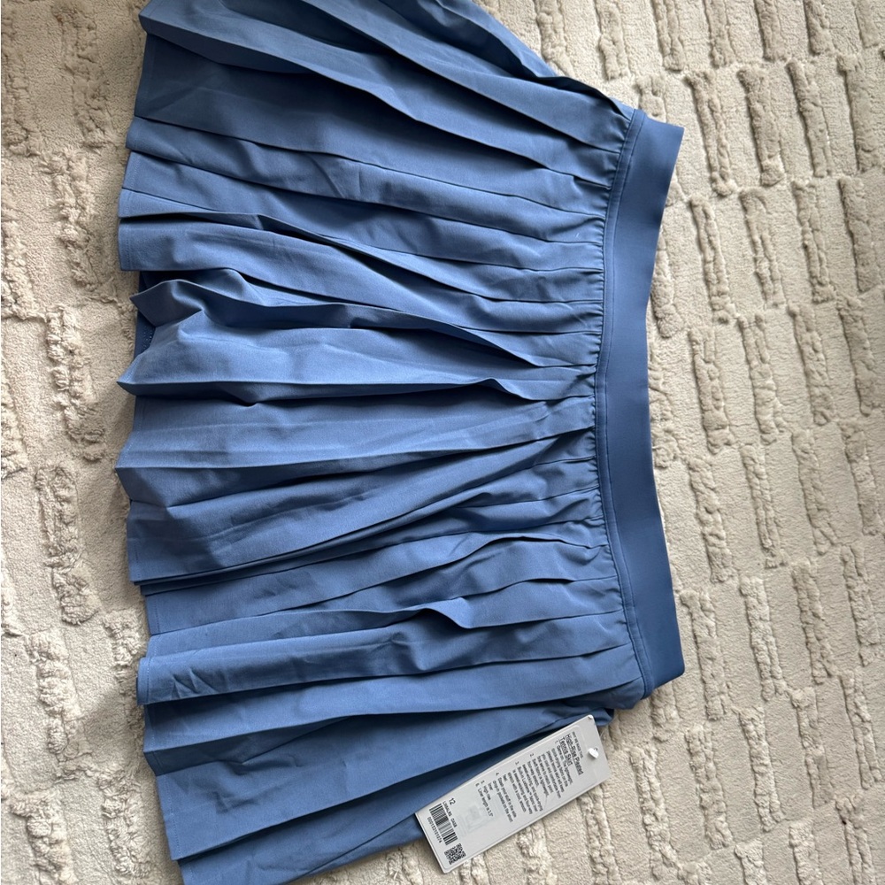 lululemon athletica Blue Pleated Skort